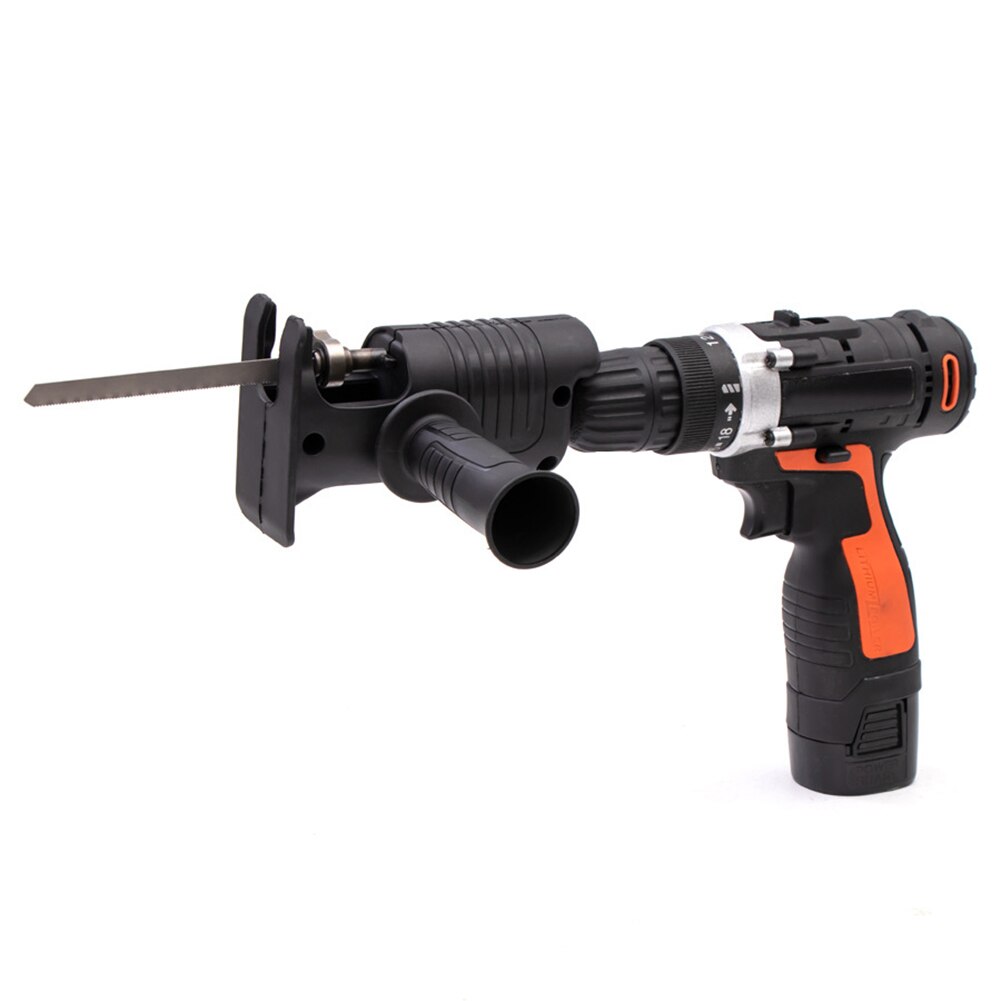 Electric Drill Modified Reciprocating Saw Power Drill Woodworking Tools Saber Attachment Adapter for Jig Saw Wood
