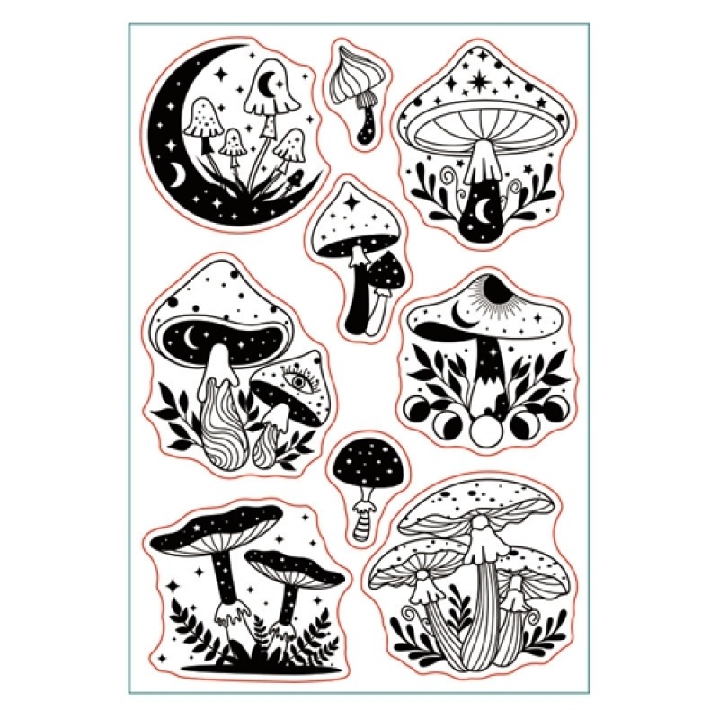 1 Vel Theevlekken Duidelijke Stempel Koffievlekken Achtergrond Transparante Siliconen Stempel Spill voor Scrapbook Kaarten Maken 4,3 x 6,3 Inch