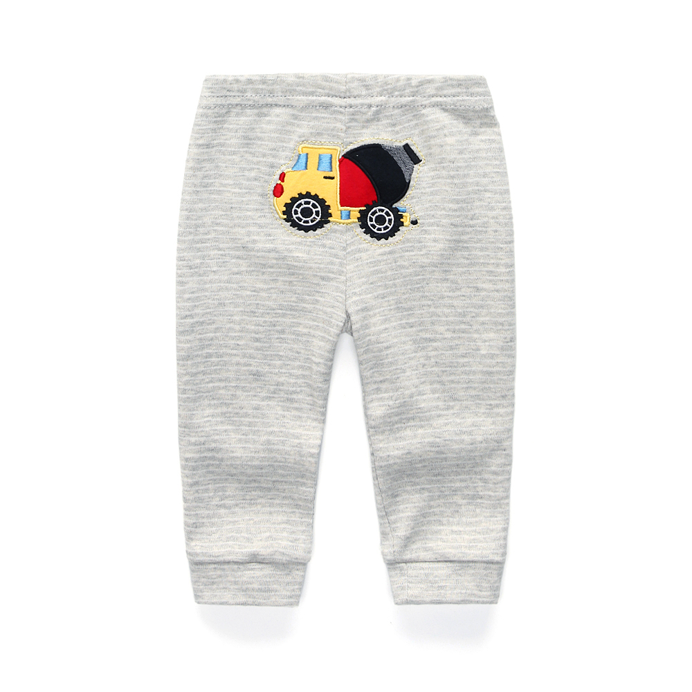 neue Baby kleidung freundlicher Schlauch 6-24 monate 3 teile/los Karikatur druck baumwolle unisex Roupas de bebe Kleinkind hosen