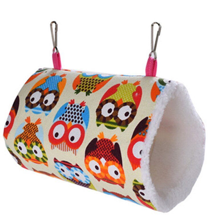 Small Pet Sleeping Bed Graffiti Pet Bed Hamster Hedgehog My Neighbor Totoro Parrot Tunnel Hammock Hamster Tunnel Toy Pet Tools: 08 L