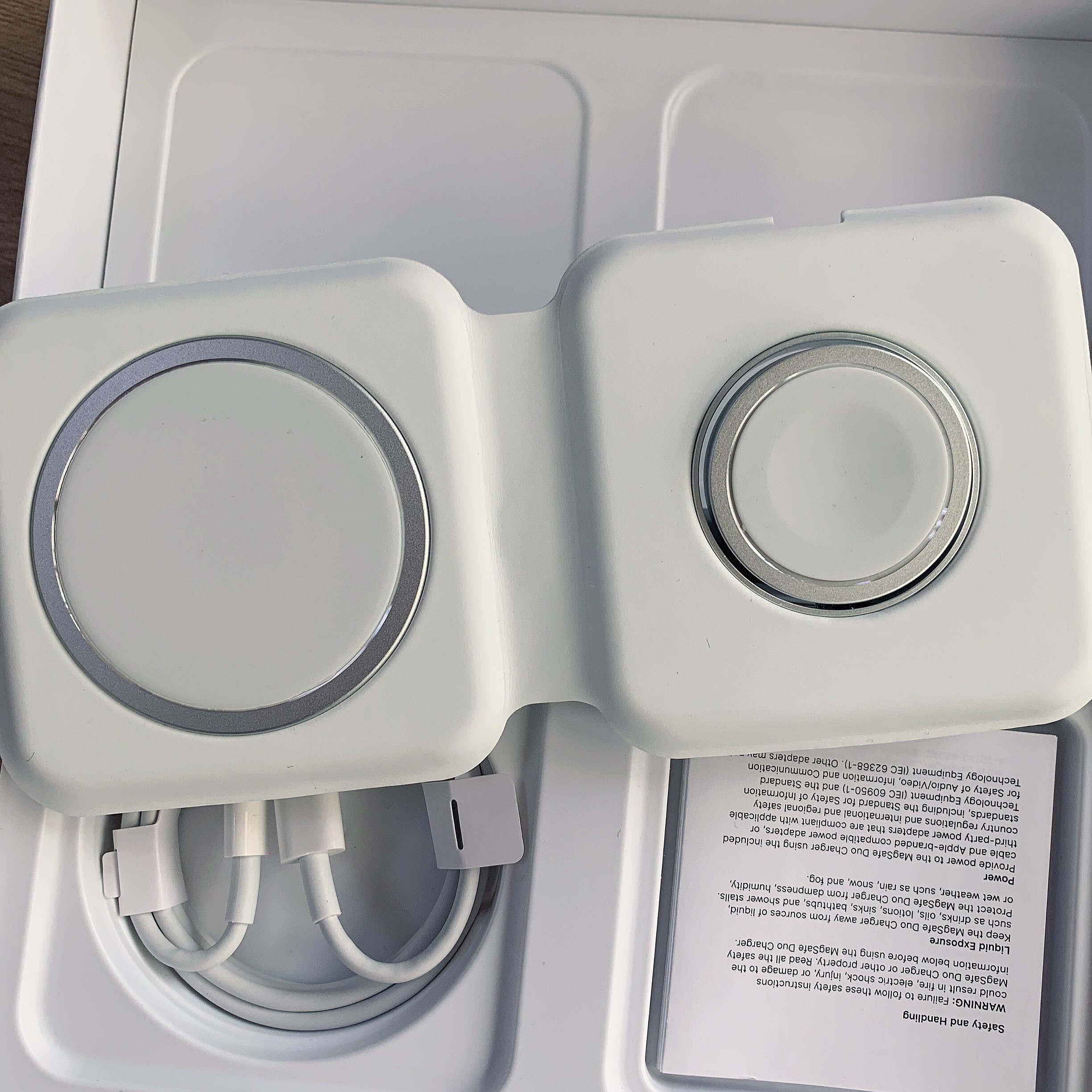 Originele Magnetische Draadloze Duo Lader Qc 3.0 Pd Opladen Standaard Voor Samsung Voor Iwatch Voor Iphone Snel Opladen