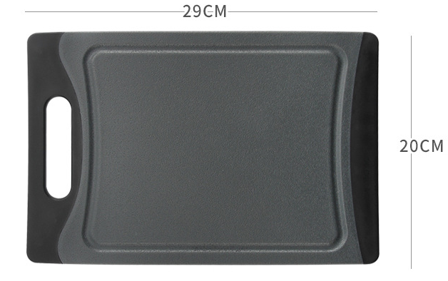 PP cutting board non-slip cutting board cutting fruit chopping board chopping board portable home kitchen cutting board: M