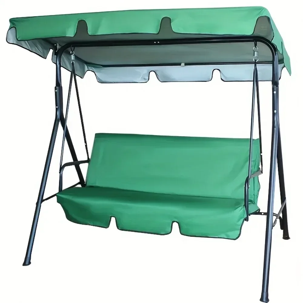 Capa de dossel de balanço à prova de sol com proteção contra poeira proteção UV jardim e terraço balanço capa superior protetor de balanço ao ar livre