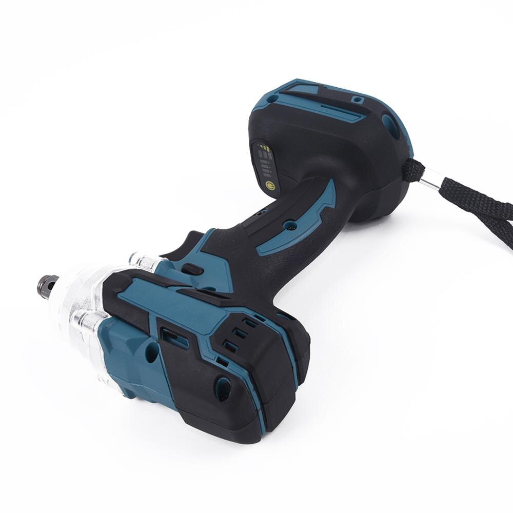 Kompakti coldless 520nm harjaton sähköiskuavaimen runko sopii makita 18v akkutyökaluihin