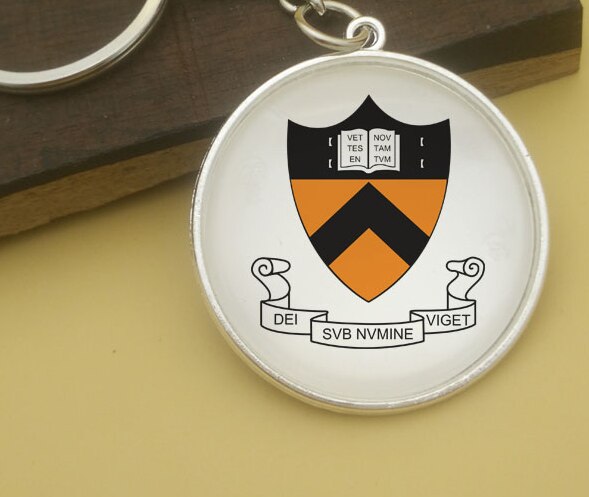 De Verenigde Staten Amerika Hoger University Wereldberoemde Universiteiten College Sleutelhanger Badge Souvenir Classic Wereld: Princeton University