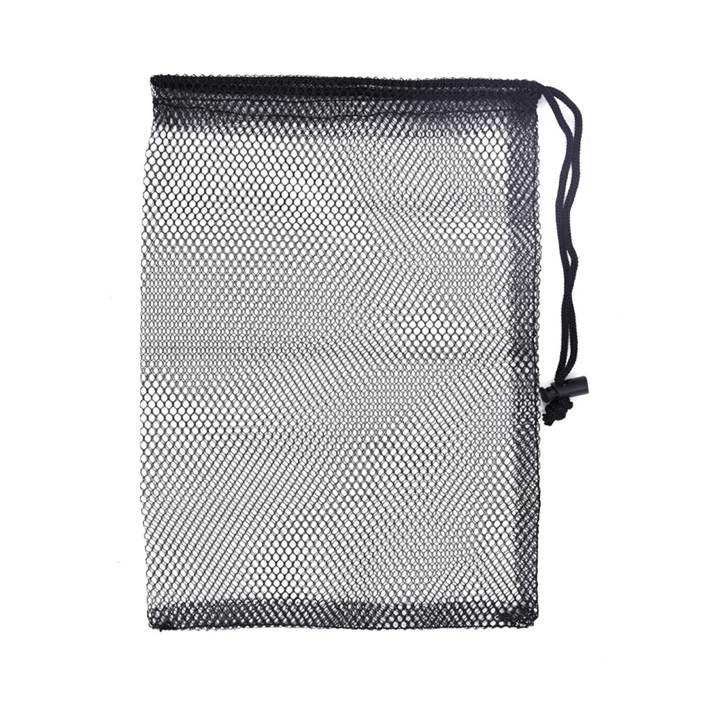 VGEBY Mesh Stuff Sack, Nylon Storage Drawstring Mesh Bag