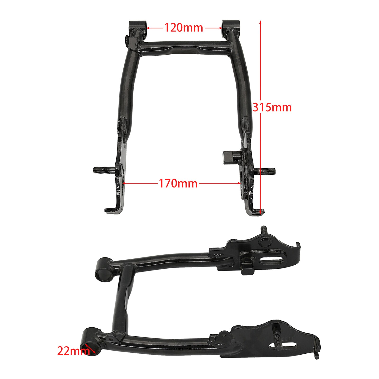Horquilla de Rueda trasera para motocicleta, brazo basculante trasero para Honda Z50, Z50A, Z50J, Z50R, Mini Trail Monkey Bike