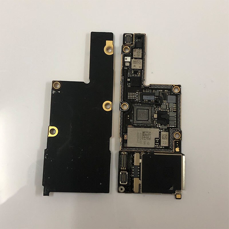 For iPhoneX logic board xs xsmax polishing CPU board bottom iPhone11 11Pro Max switching CPU baseband cutting CNC board