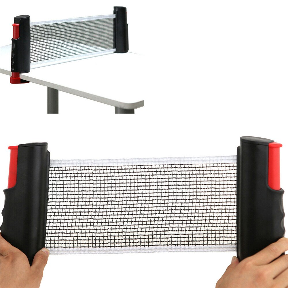 Table Tennis Net Games Retractable Table Tennis Ping Pong Portable Net Kit Replacement Set Table Tennis Training Sports Game Net