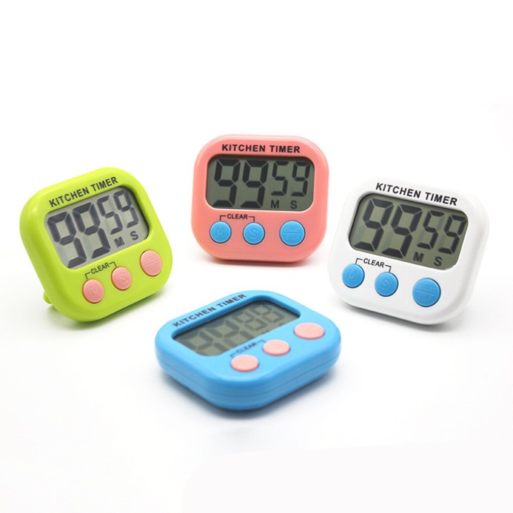 kitchen tools Household Large-screen Electronic Timer Kitchen Digital Timer Portable Electronic Alarm Clock Laboratory Timer