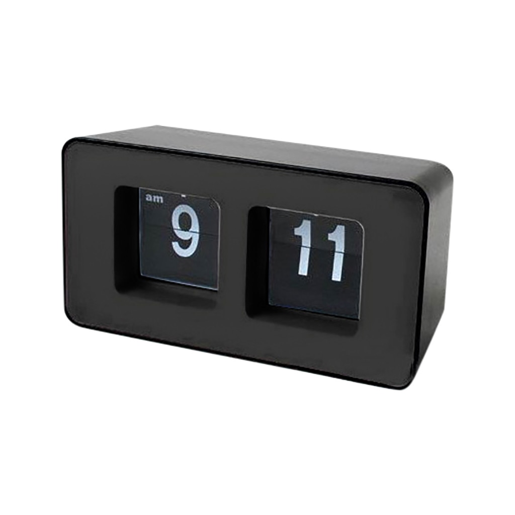 Auto Flip Clock Plastic 12 Hour Mode Modern Flip Digital Clock for Home Desktop Decor Alarm Clocks для дома