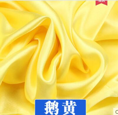 3 4 Anti Statische Jurk Voering Stof Materiaal 140/150c breed Bruiloft Prom: yelow