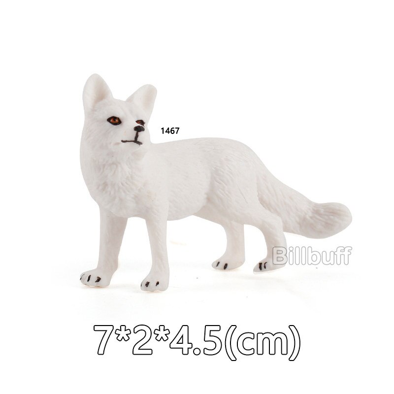 Simulatie Wilde Dieren Zoo Action Figure Vulpes Fox Cub Model Eekhoorn Actiefiguren Vroege Educatief Speelgoed Voor Kinderen: animal toy g