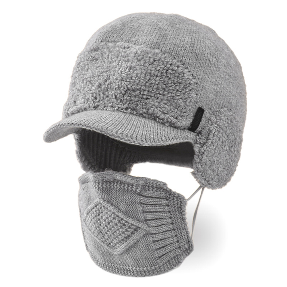 Cappello da Golf termico invernale uomo donna sci all'aperto ciclismo Baseball protezione dell'orecchio cappello comodo berretto da equitazione lavorato a maglia con maschera