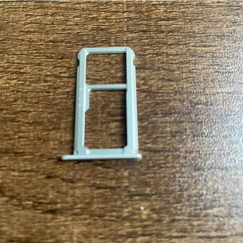10Pcs Voor Huawei P9 Sim-kaart Houder Slot Lade Connector Container EVA-L09 EVA-L19 EVA-L29 Reparatie Onderdelen: White