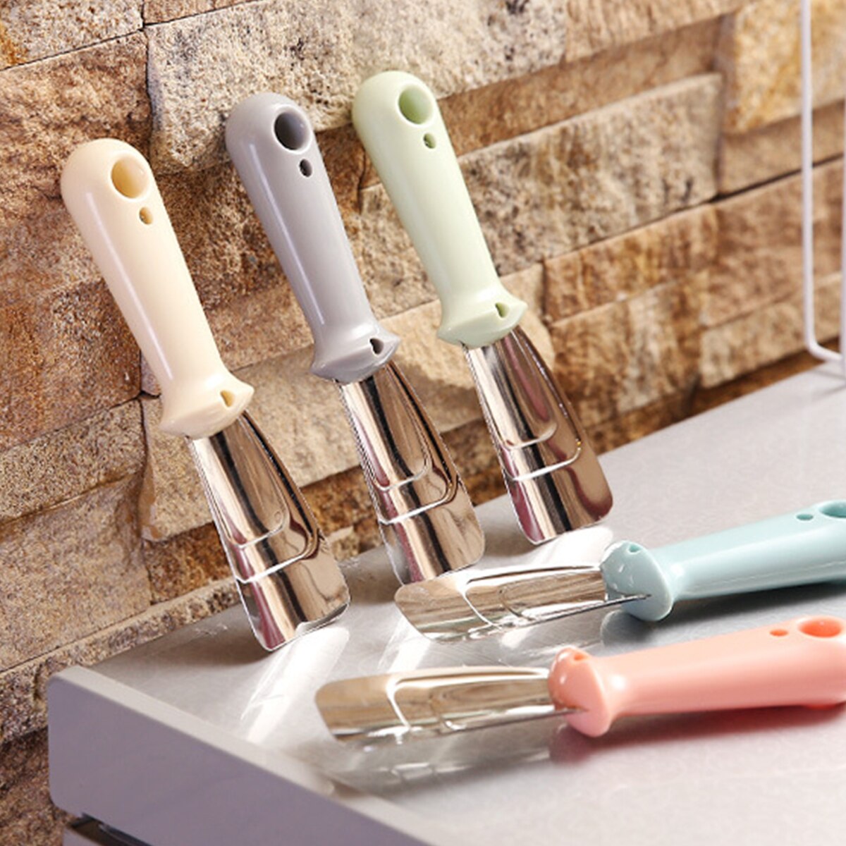 Defrosting Shovel Kitchen Clean Gadget Useful Fridge Accessories Stainless Steel Freezer Ice Scraper Deicing Tool