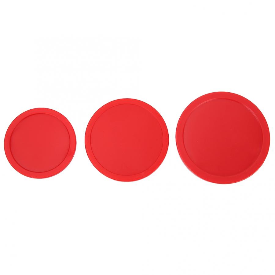 Mallet 4 Pcs Plastic Air Ice Hockey Pucks Piece Replaceable for Tables Game Equipment entertainment equipment