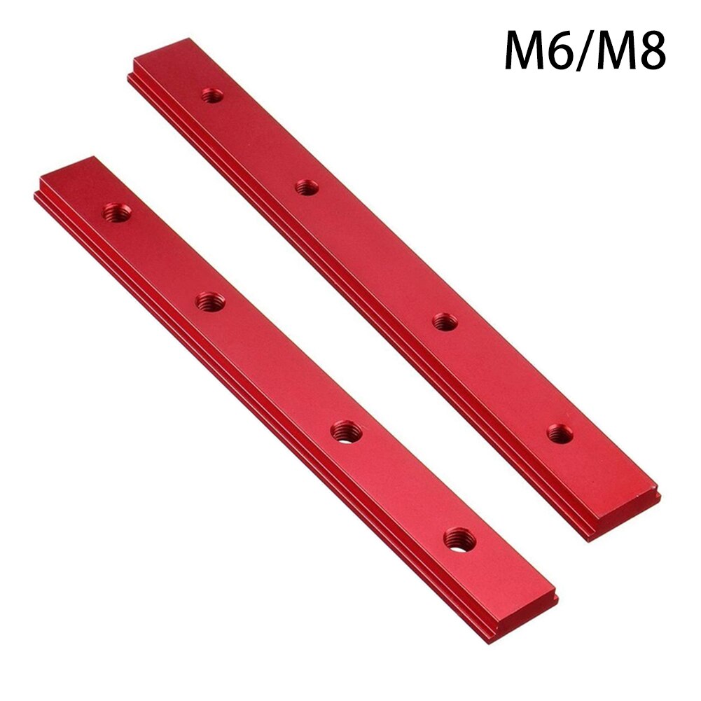 Chute Aluminium Alloy T-tracks Model Slide T Slot And Standard Miter Track Stop Woodworking Tool For Workbench Router Table