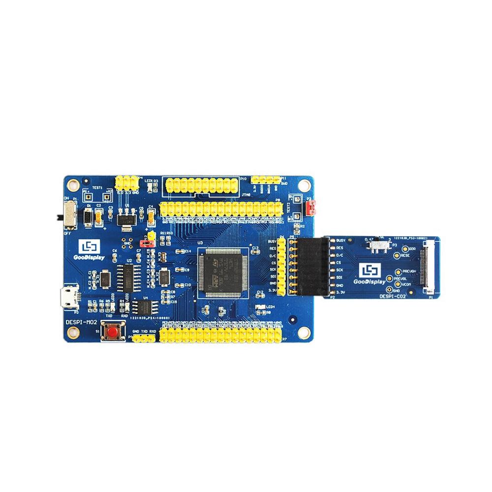 E-paper display development kit with SPI interface and Micro USB interface