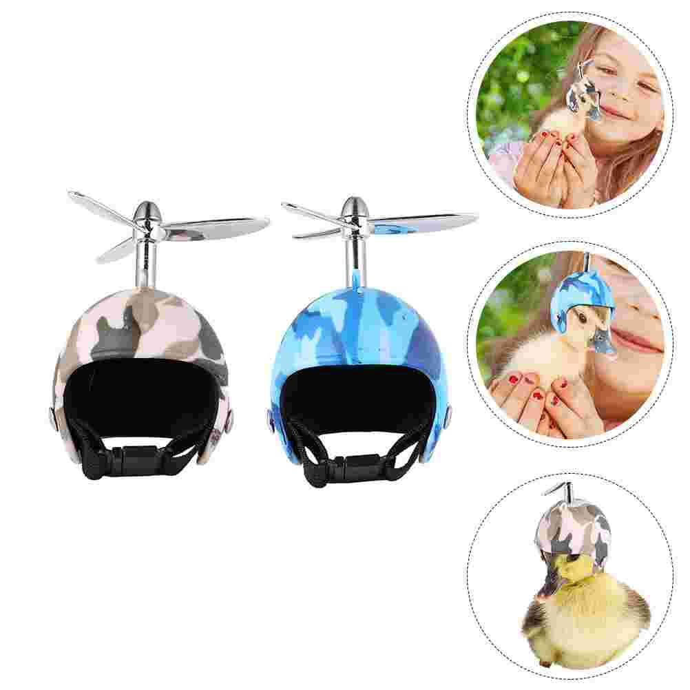 2 piezas de cascos creativos para mascotas, cascos de gallina divertidos, sombreros de gallinas para el hogar y al aire libre