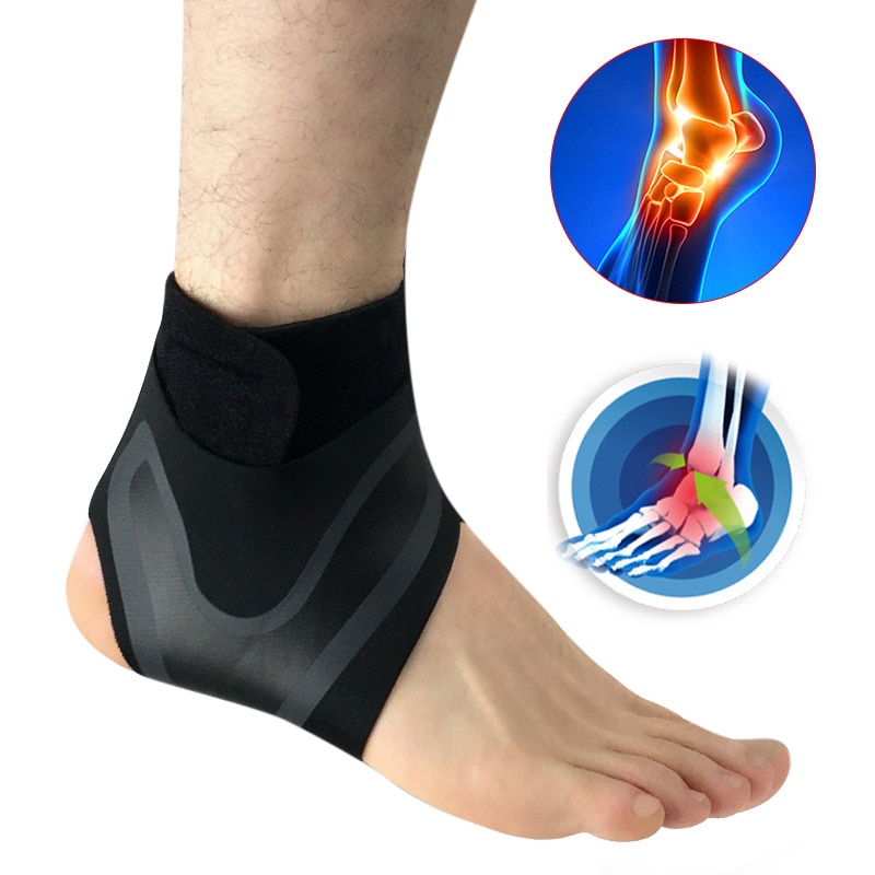Pieds gauche/droit manchon cheville soutien chaussettes Compression Anti entorse talon enveloppe de protection pressurable pansement cheville soutien pied