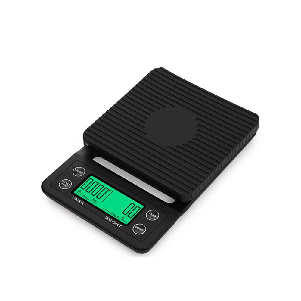2KG/0.1g Coffee Scale with Timer Smart Drip Coffee Scale Precision Coffee Pot Scale Household Portable Digital Kitchen Scales: A