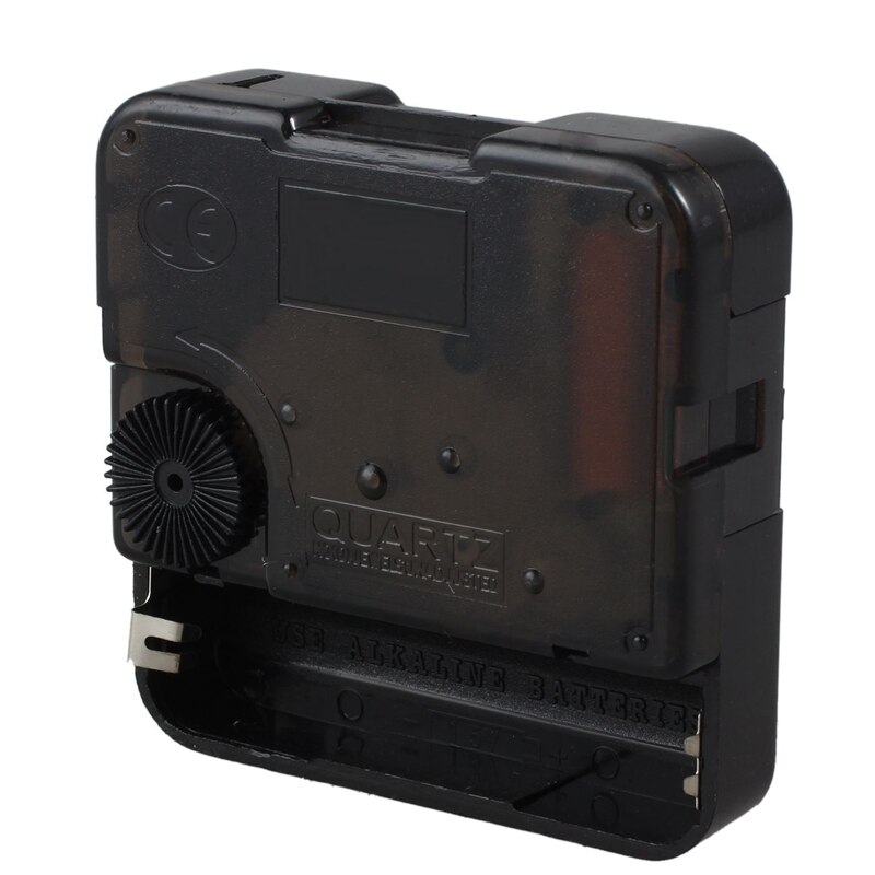 Quartz Black Wall Clock Movement Mechanism Repair Parts Kit