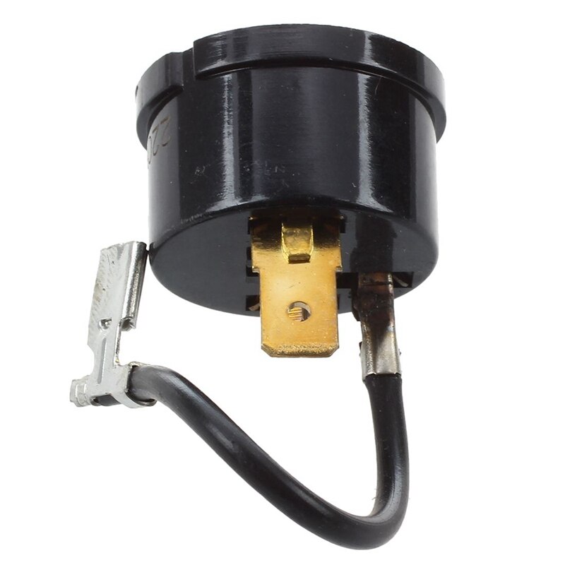 3Pcs Refrigerator Compressor Accessories: 1Pcs HX1/5HP Thermal Overload Protector & 2Pcs QP2-4.7 Start Relay Refrigerator PTC Oh