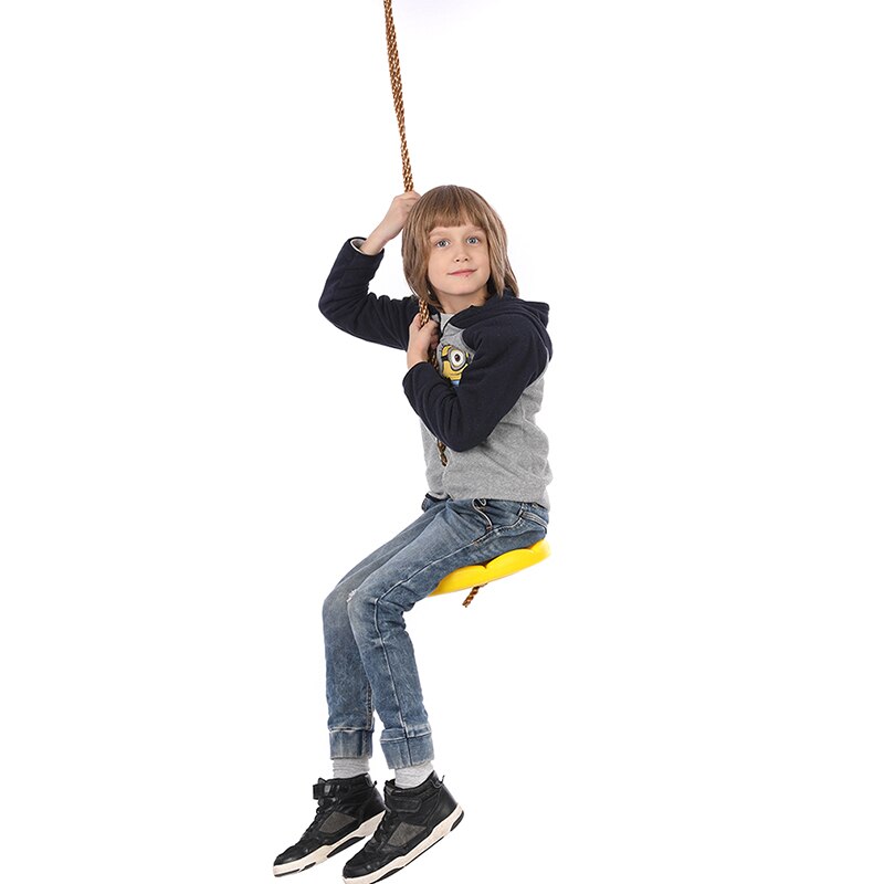 1pc -stil plast huske for barn plast huske for hage lekeplass camping leker tre farger valgfritt