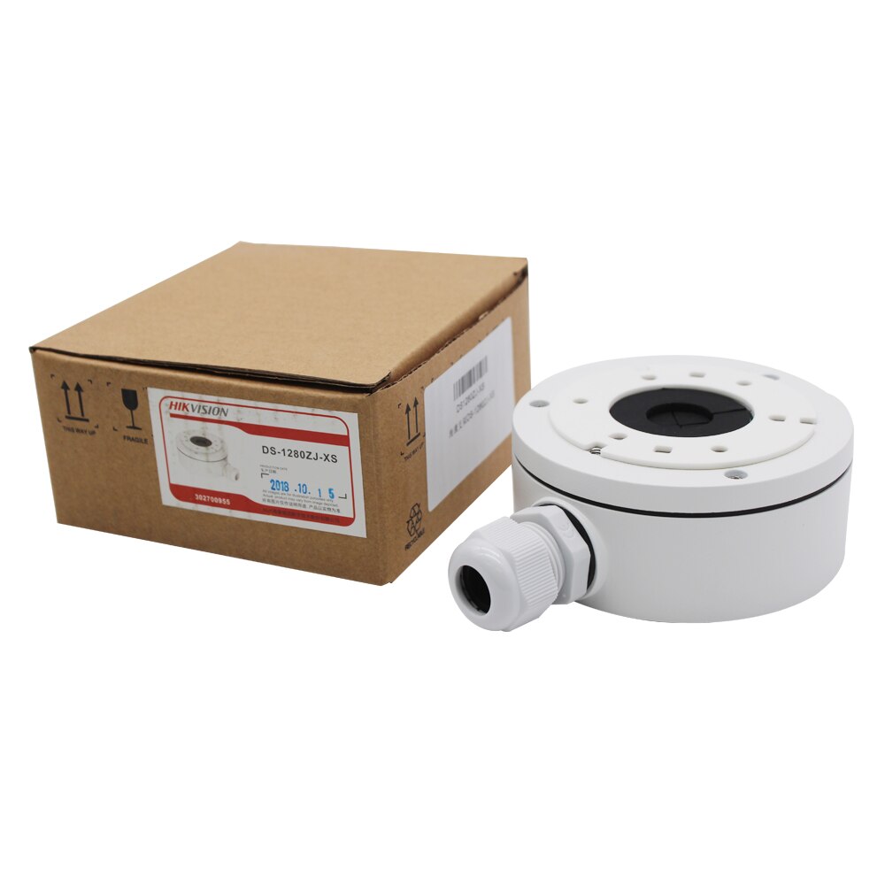 In Stock Hikvision CCTV Bracket DS-1280ZJ-XS Aluminum Alloy Juction Box for Bullet Camera DS-2CD1021-I DS-2CD1041-I