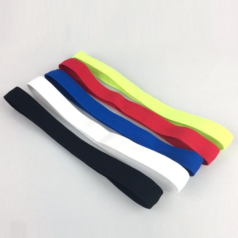 1pc farben sport-fitness-stirnband unisex schweißabsorbierend rutschfest für yoga, laufen 5 radfahren, sportgeräte