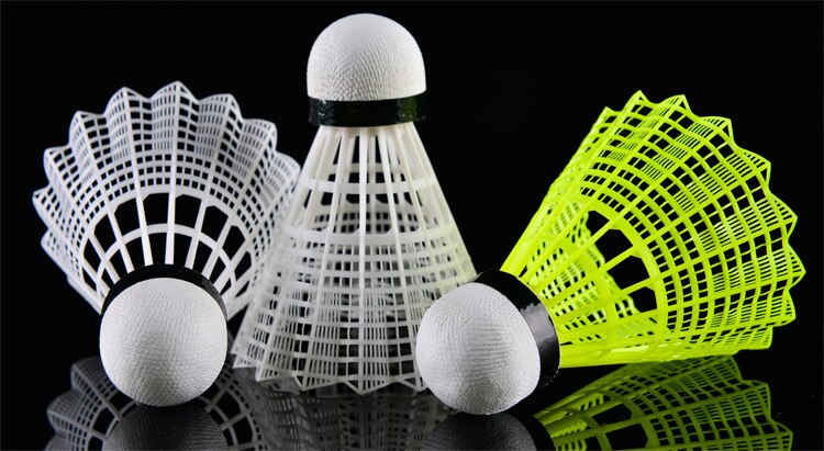 Factory 6 Pieces /lot Plastic Nylon Plastic Badminton Ball For Outdoor Sport Fitness User Y1200