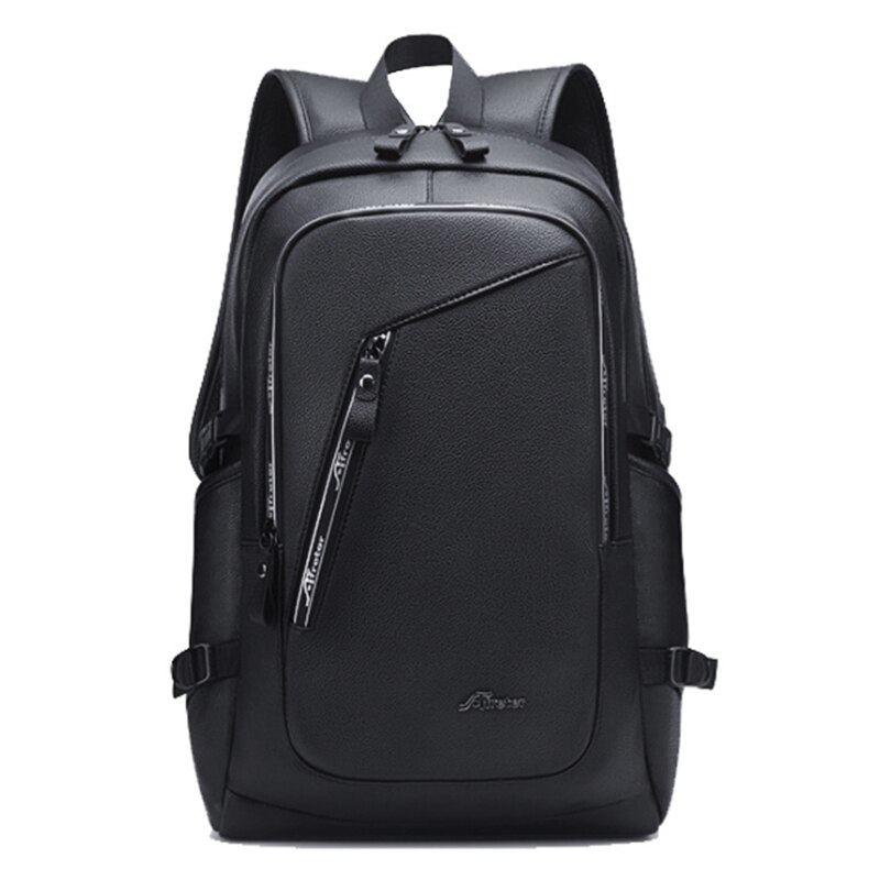 Leather Splashproof 16inch Laptop Backpack Anti Theft Men Backpack Travel Teenage Backpack bag male bagpack mochila