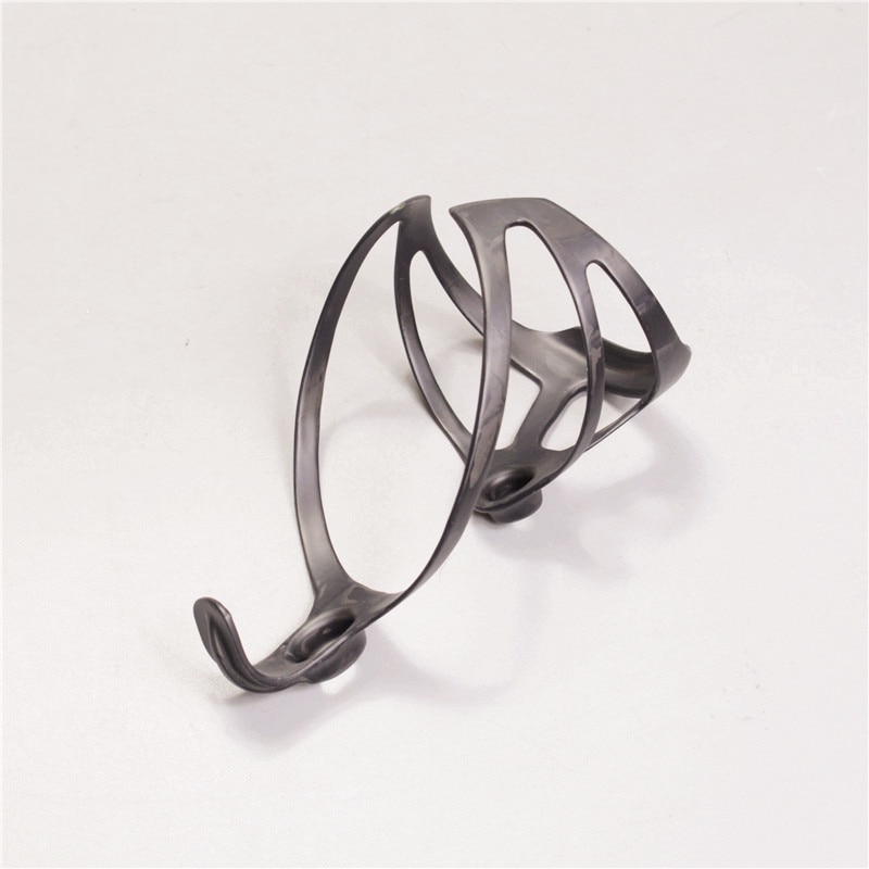 XXX-portabotellas de carbono para bicicleta, soporte ligero para bicis, 18g, negro, Ud, mate