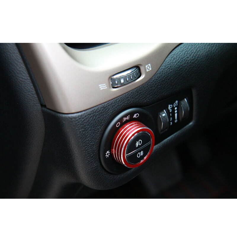 Pulsante aria condizionata in lega di alluminio per jeep Cherokee 2014-2020 nuovo di zecca