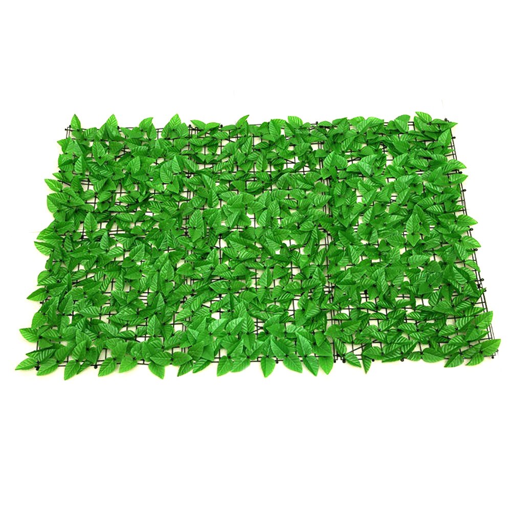 Home Greenhouse Decorative Panels   Artificial Fence Faux Leaves Indoor Greenery Wall Privacy Screen Backyard Outdoor Garden: 2