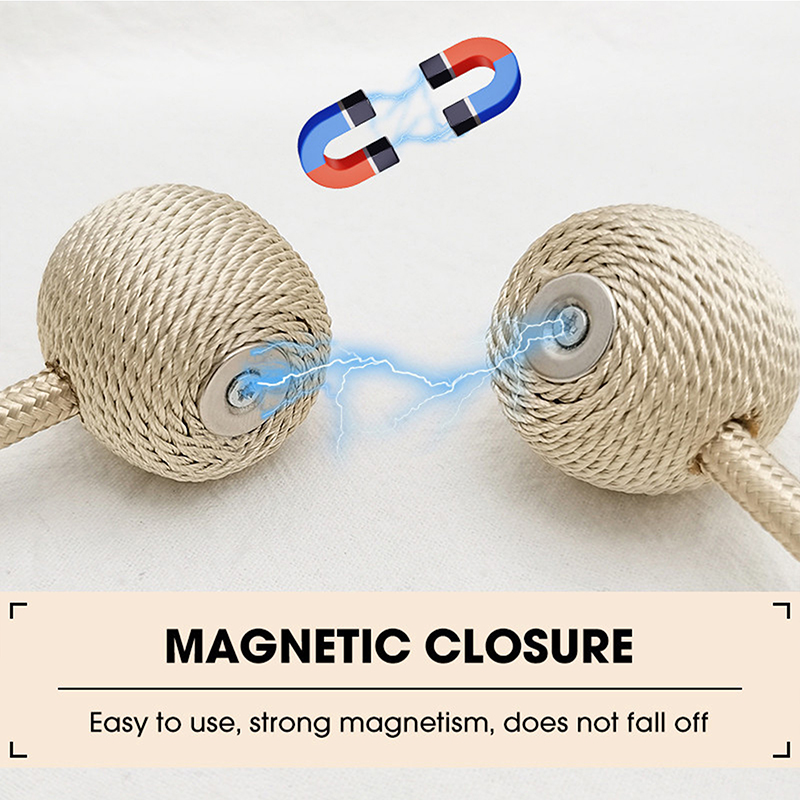 modern minimalist agnetic Curtain Tieback Clip Curtains Buckle Holder Decorative Home Curtains Accessories