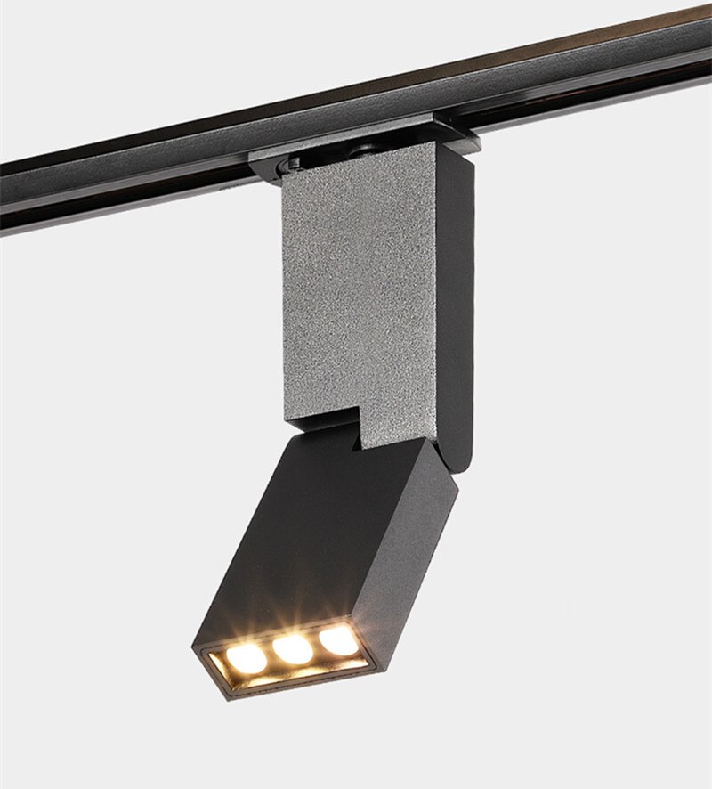 COB Led Track light Lamp 6W 12W Ceiling Rail Track Lamp Lights Spot Rail Spotlights for Clothes Store Shop Lighting Fixtures