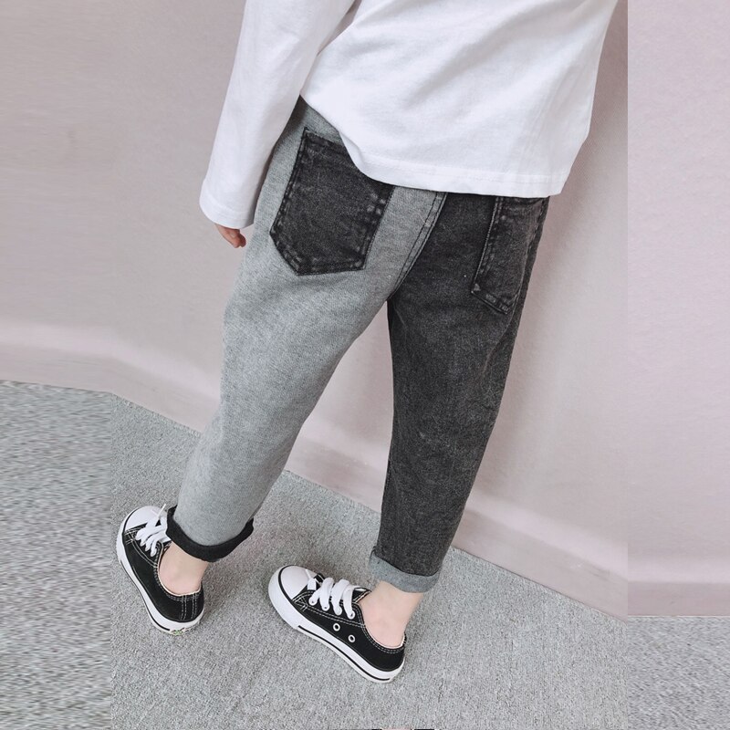 Xxl Jeans Slim per bambini ragazzi ragazze pantaloni Skinny in Denim pantaloni Casual per bambini 2-11 anni Jeans Stertch per bambini 2-11 anni