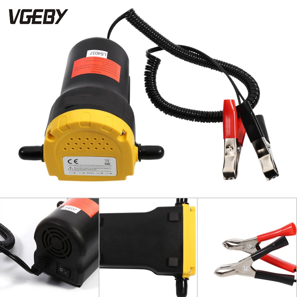 12V Oil/Diesel Fluid Sump Extractor Scavenge Exchange Transfer Pump Car Boat Motorbike Oil Pump Automobiles Pump for Pumping Oil