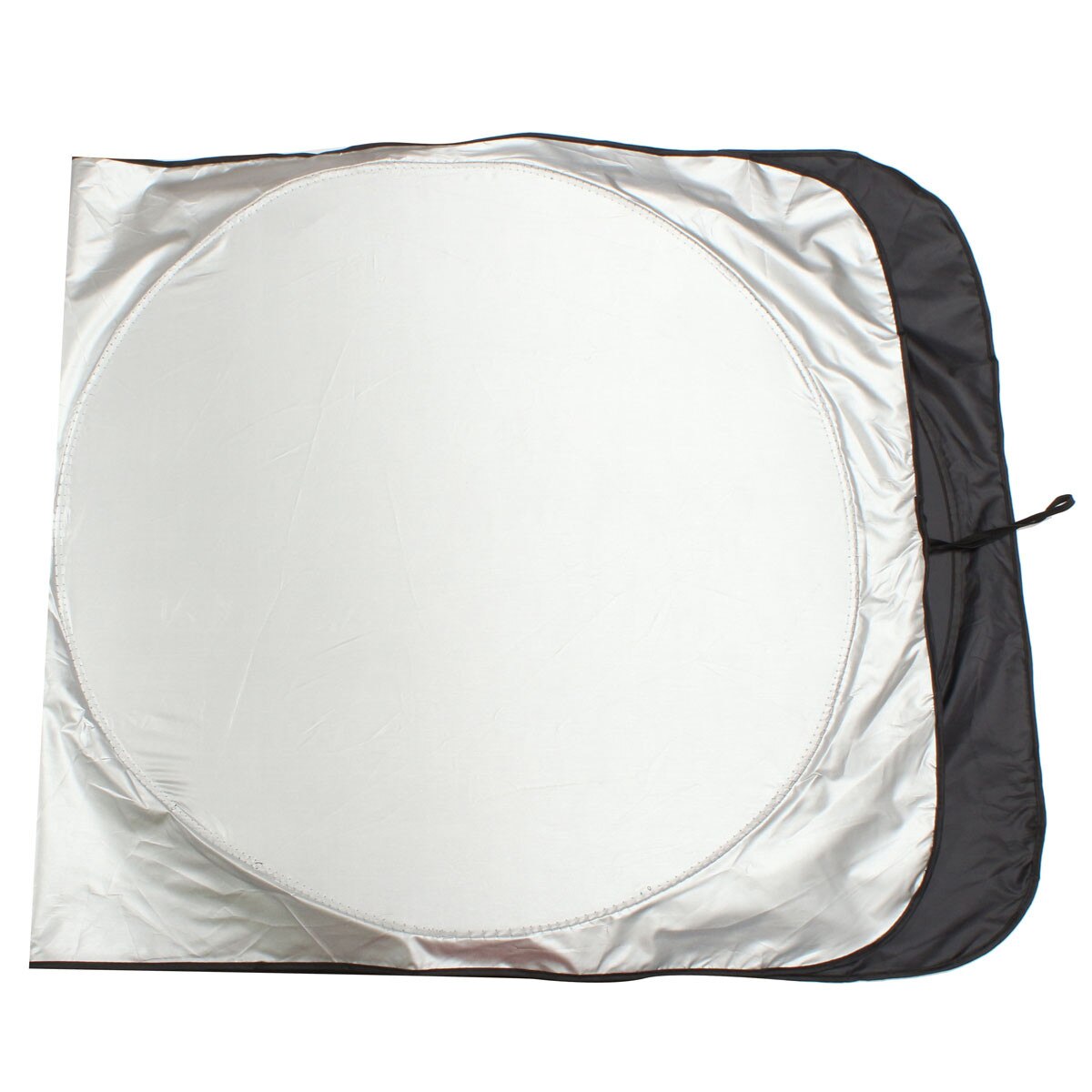 190 x 90cm sølv dobbelt ring foldebil forbagrude solskærm solskærm forrude blok dæksel passer til suv bil styling