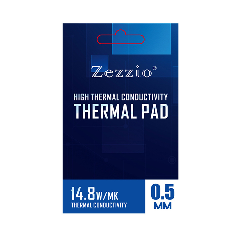 Zezzio 85x45MM,14.8W/mk Thermal Pad For GPU,CPU,RAM,Video Memory,Server,Workstation,Cooling,0.5,1.0,1.5,2.0,2.5,3.0MM Thick: 85X45X0.5MM