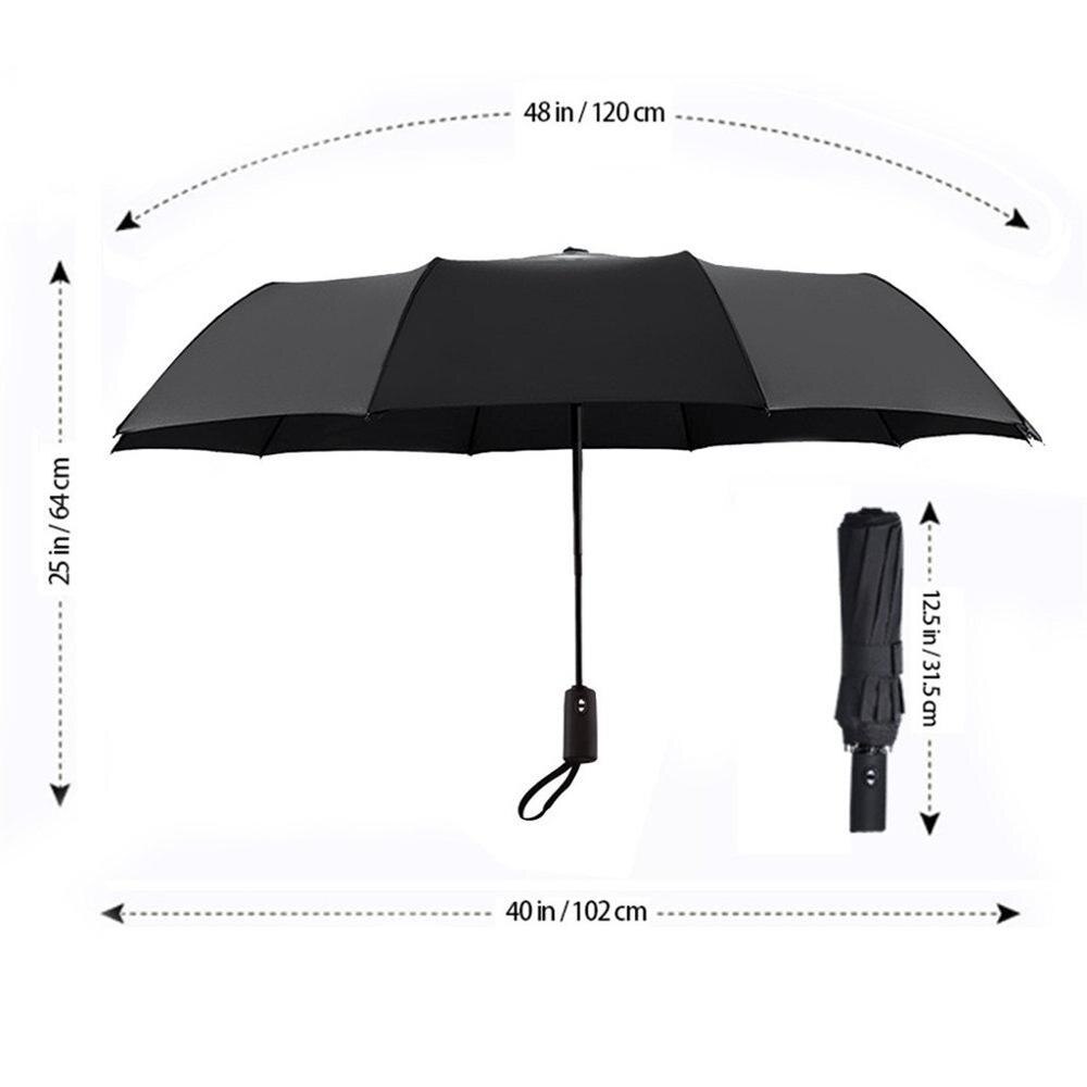 Umbrella Rain Women Men Windproof Double Layer Inverted Umbrellas Reverse Folding Umbrella UV Protection