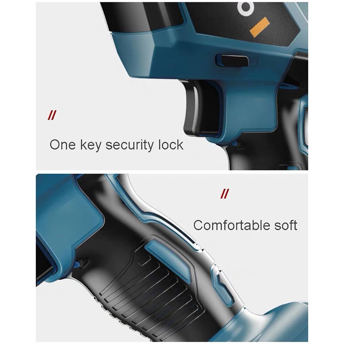 21V Lithium Battery Cordless Reciprocating Saw Kit Outdoor Electric Saw Blades for Wood Metal Cutting Woodworking Tools