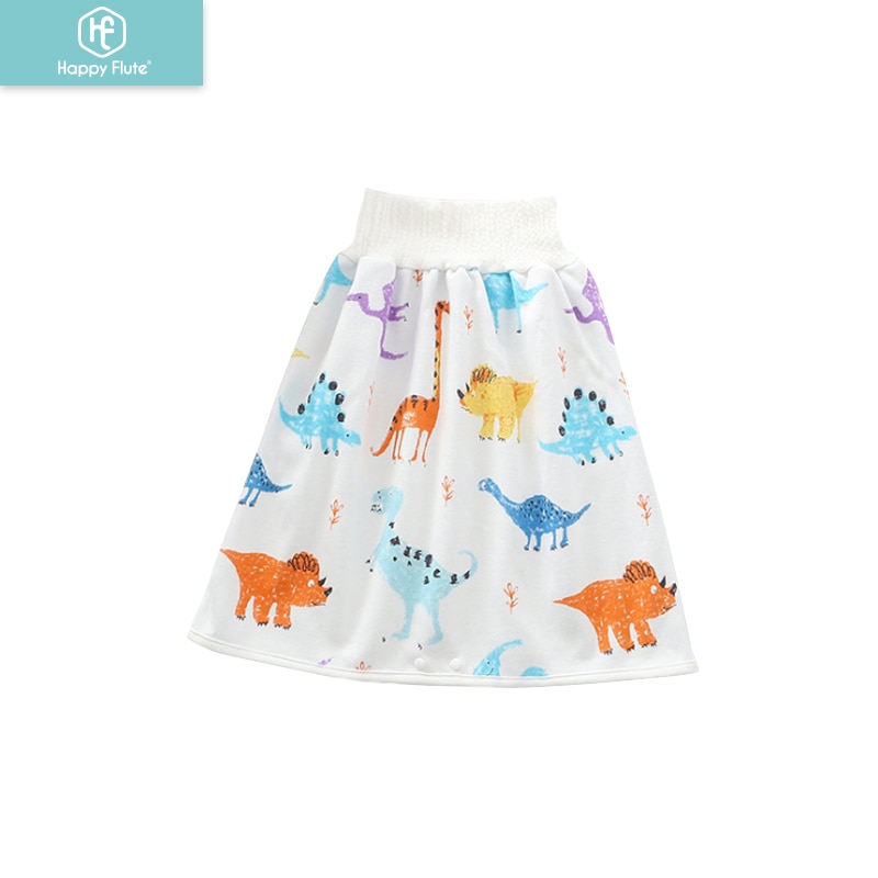 Happy Flute – jupe à couches pour bébé, pantalons d'entraînement de toilette imperméables, couches en tissu pour enfants mouillant le lit et la nuit