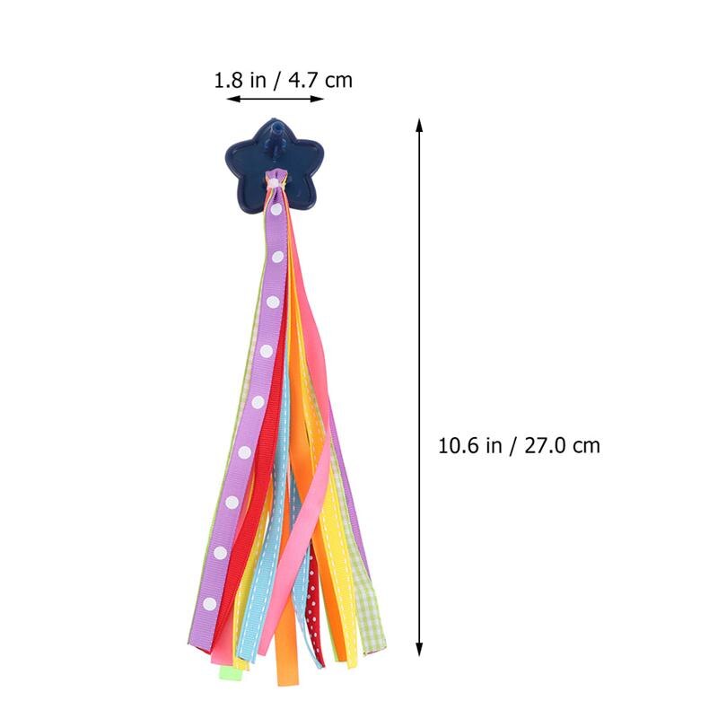 1 Pair Streamer Bike Streamers Decorative Bike Tassels Handlebar Streamers Bike Accessory for Kids Scooter Bike Children