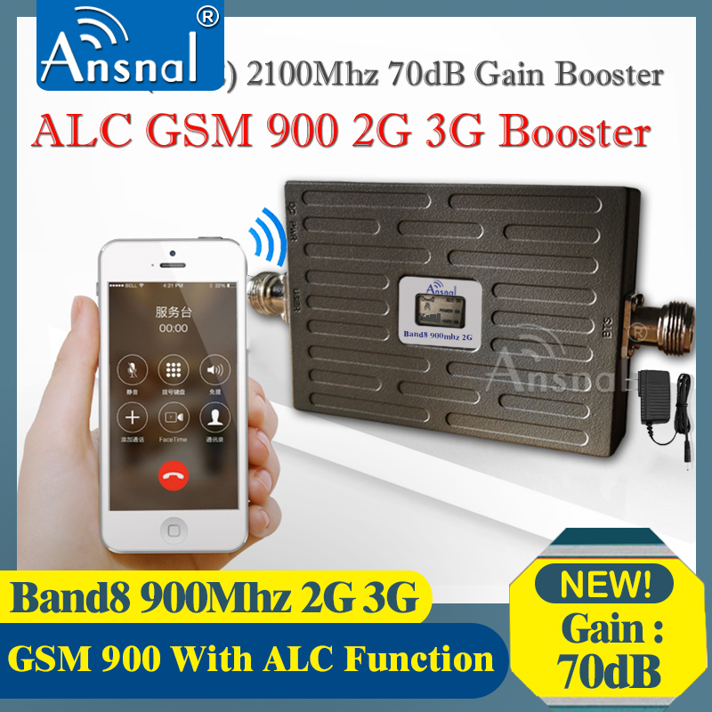 Upgraded! Alc 900Mhz Gsm Cellulaire Versterker 2G 3G Signaal Booster Umts 900Mhz Gsm Repeater 2G 3G Netwerk Mobiele Signaal Repeater: 1PCS Booster