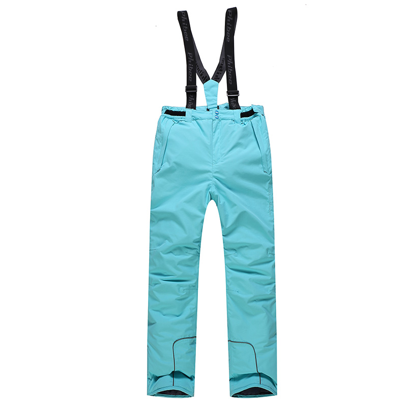 Detector Winter Girls Ski Pants Windproof Overall Pants Tracksuits for Children Waterproof Warm Kids Boys Snow Ski Trousers: Sky Blue / XXL