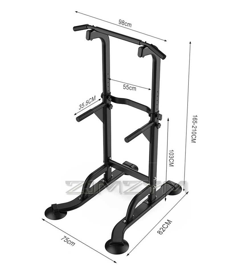 Hauteur réglable Tirez Fitness Station Pull-Up Push-Up Barres D&#39;exercice De Gymnastique D&#39;entraînement de Forme Physique de Corps Équipement De Musculation