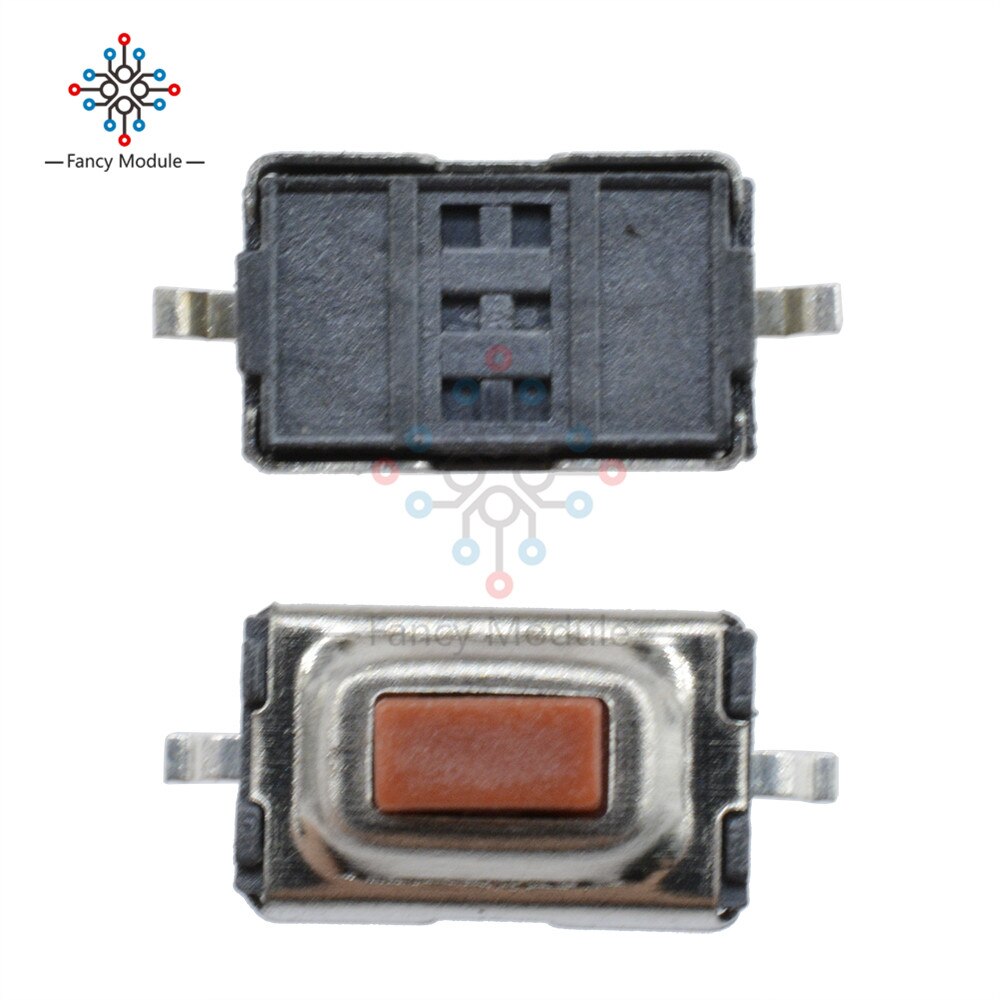 100PCS 3X6X2.5mm Tactile Push Button Switch Tact Switch Micro Switch 2 Pin SMD